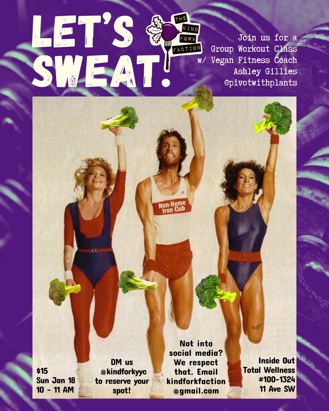 Vegan Group Workout banner